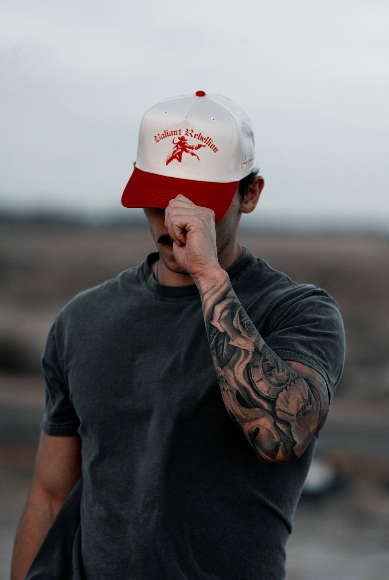 Gunslinger Trucker Red x Off White
