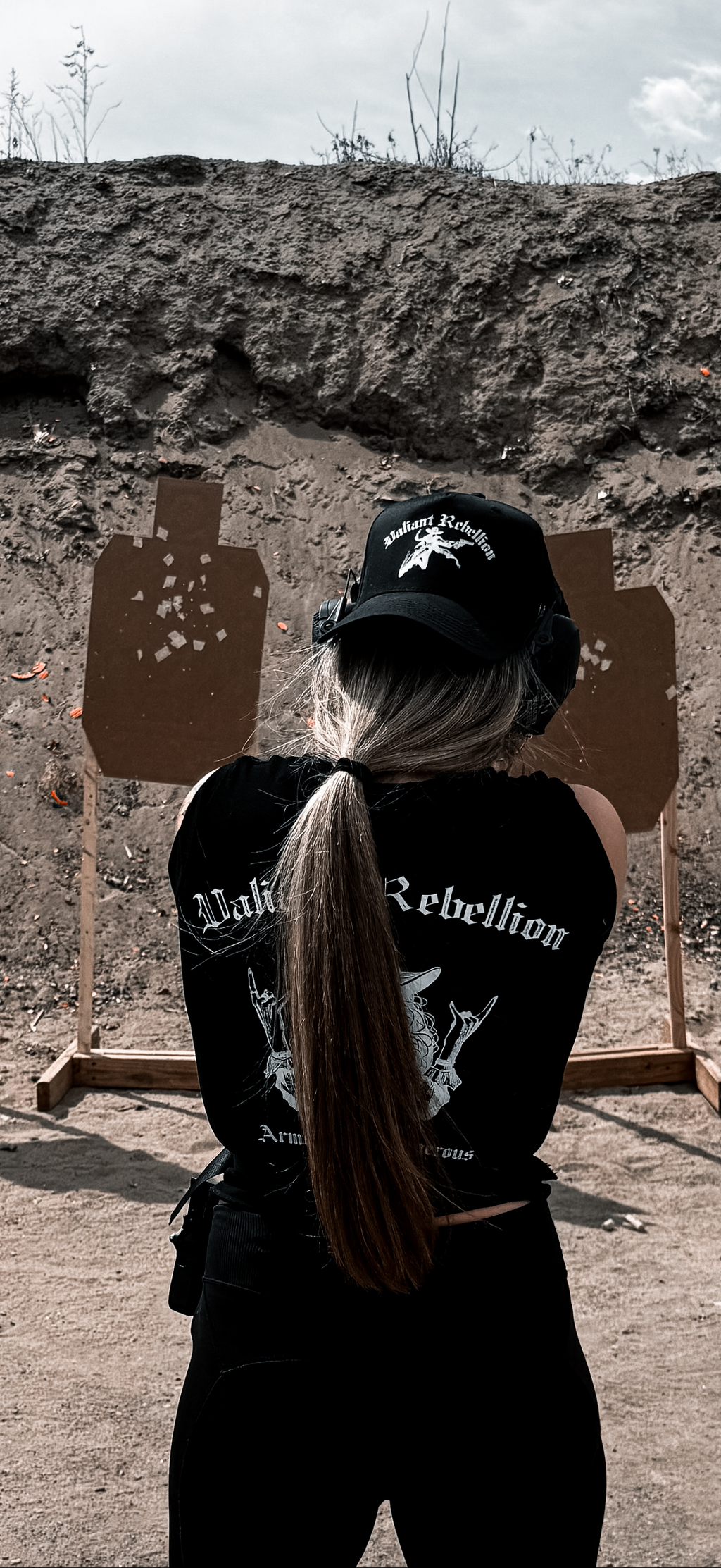 Gunslinger Trucker Black