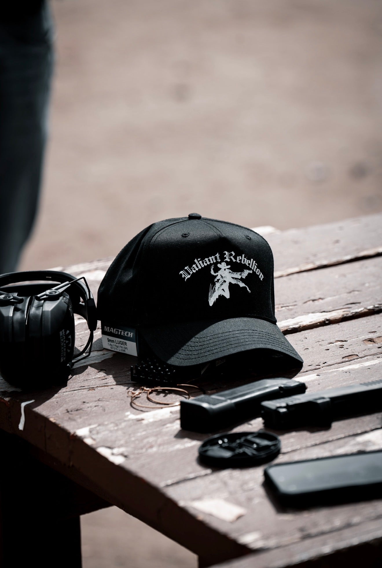 Gunslinger Trucker Black