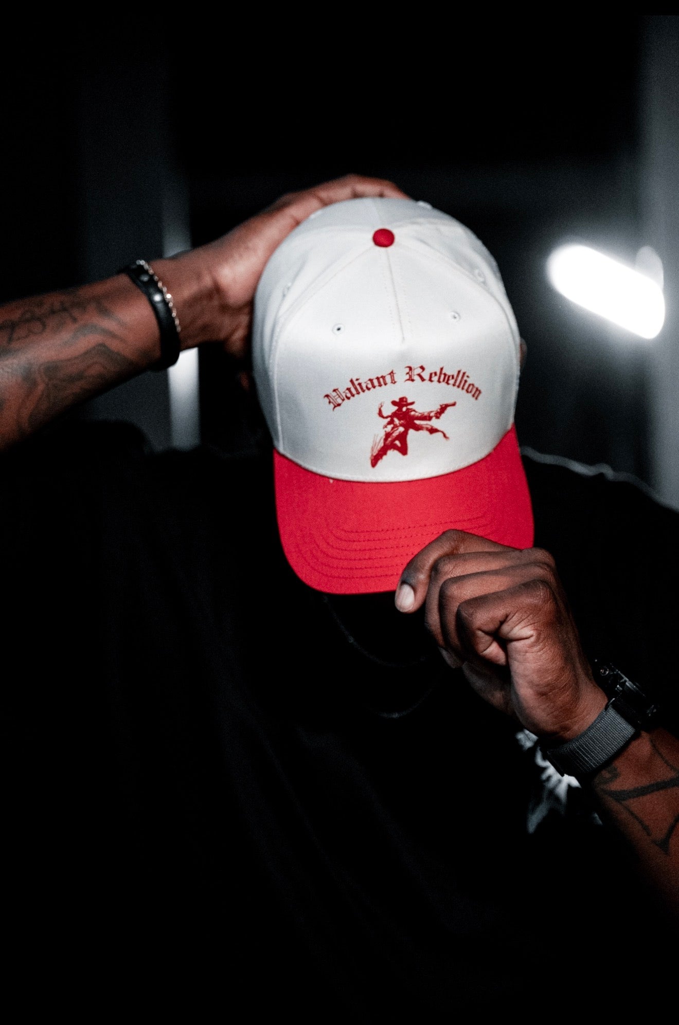 Gunslinger Trucker Red x Off White