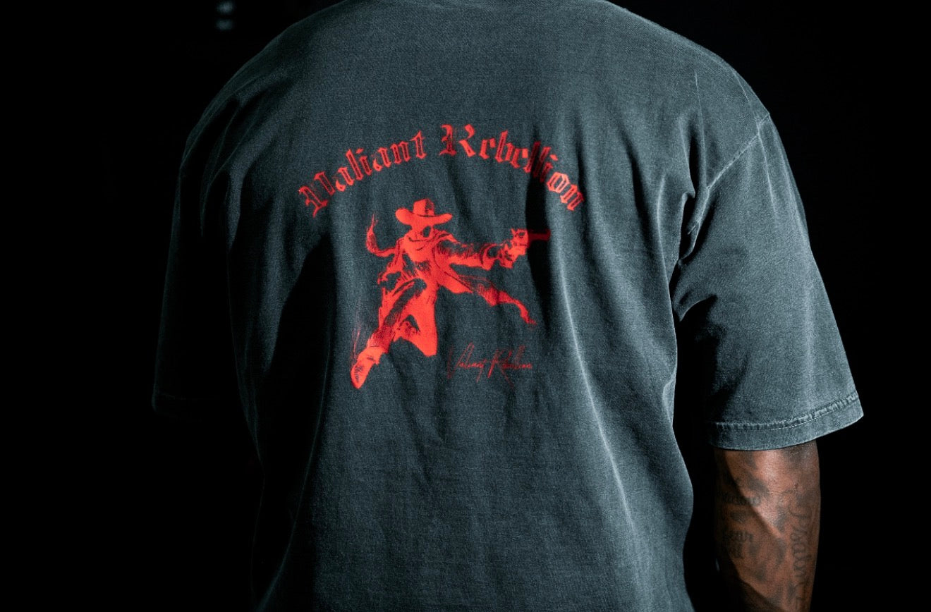 Gunslinger Tee - Shadow x Red